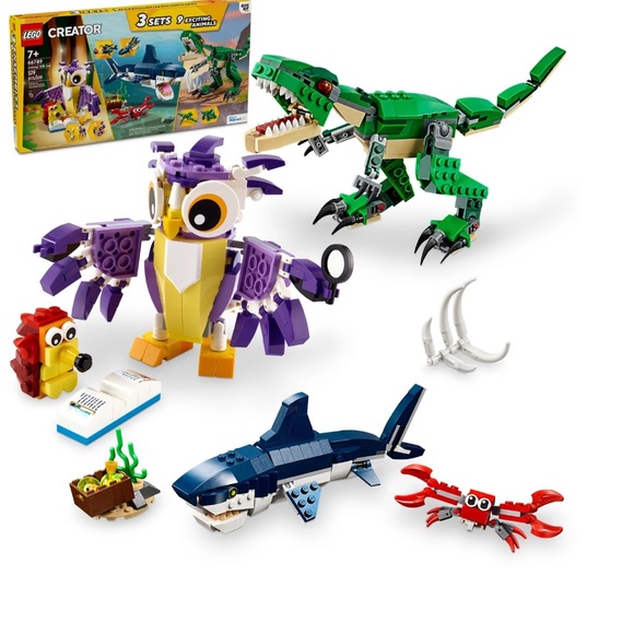 LEGO Creator Animal Set - Purple, Green, Blue - Picture 4 of 7